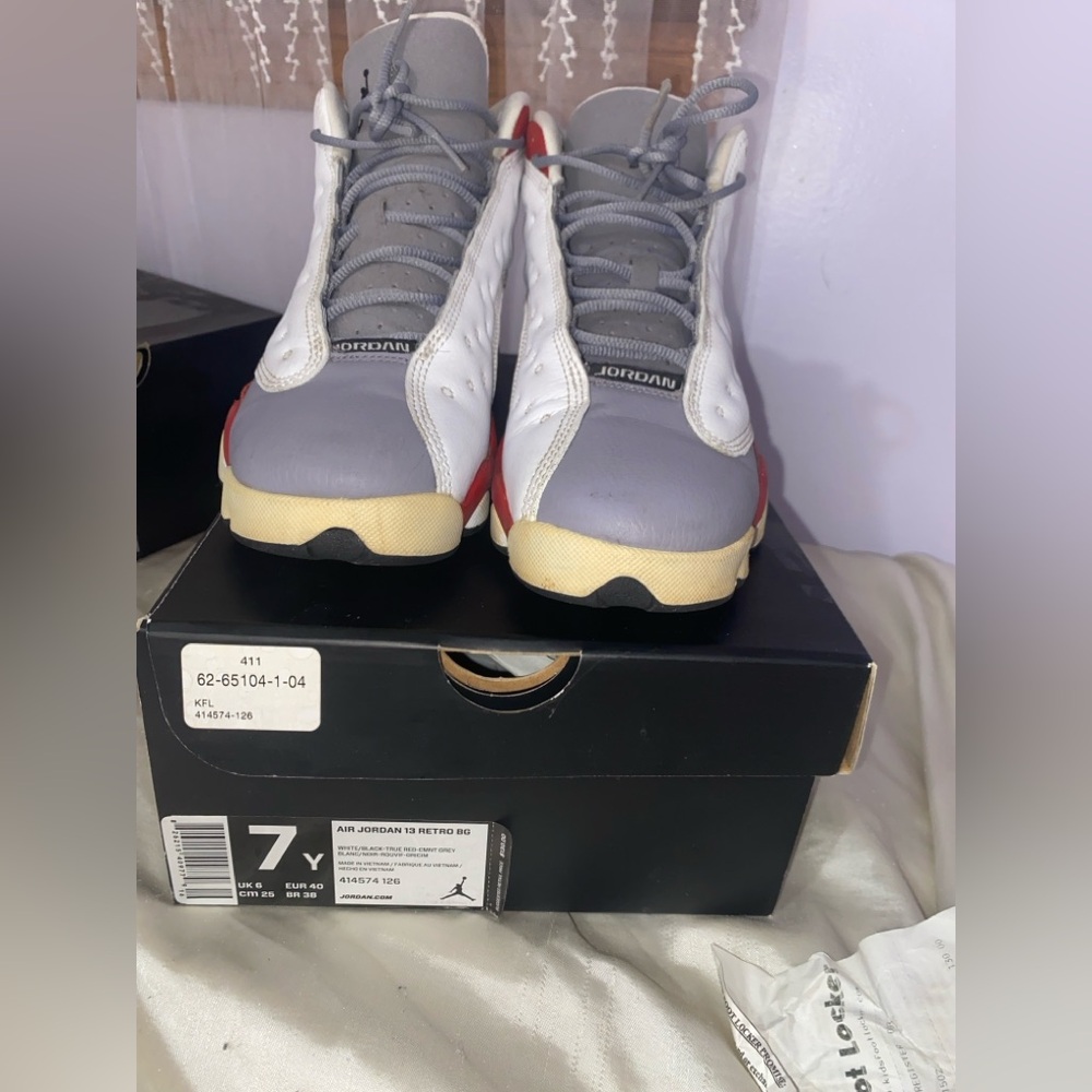 2014 release jordan 13 retro bg grey toe